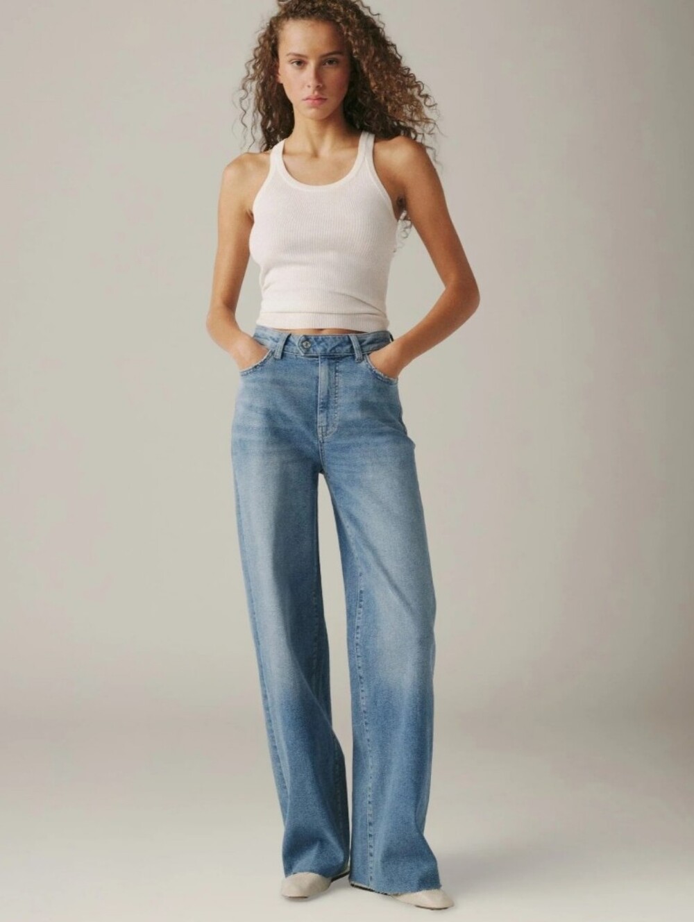 Warp + Weft Light Blue NCE pants Size 26